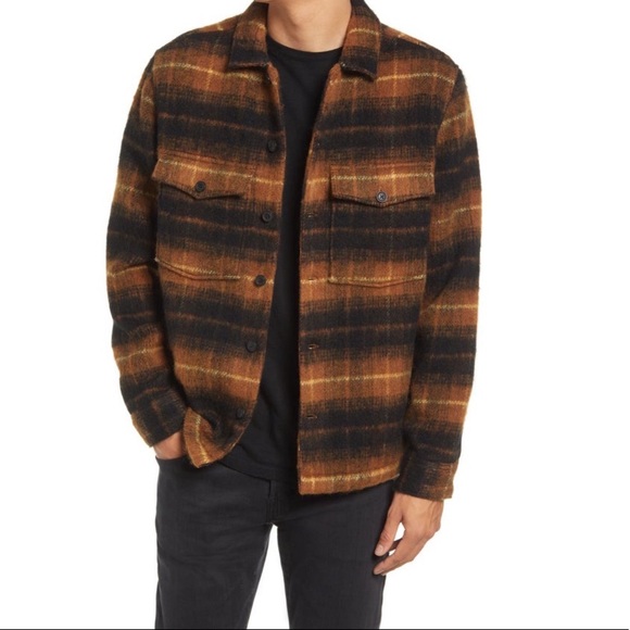 All Saints Shirts All Saints Hatch Plaid Flannel Shirt Poshmark
